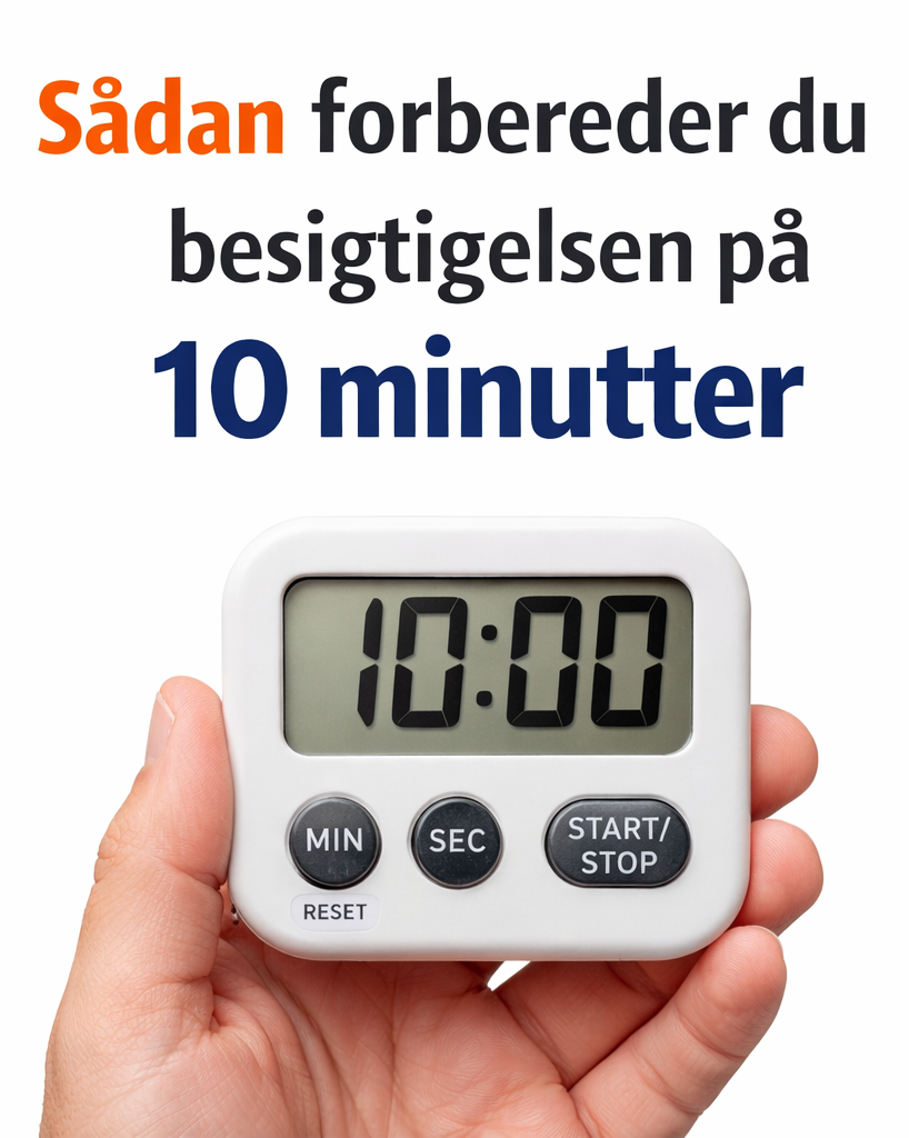 Æggeur: Sådan forbereder du besigtigelsen på 10 minutter